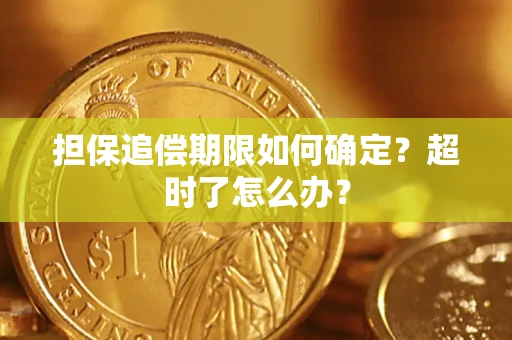 济南担保追偿期限如何确定？超时了怎么办？