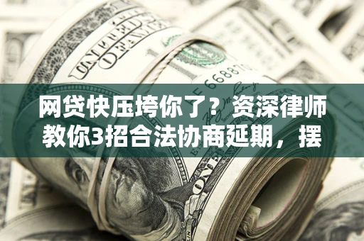 济南网贷快压垮你了？资深律师教你3招合法协商延期，摆脱暴力催收！