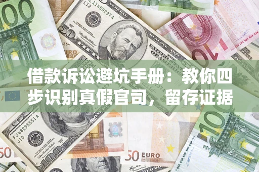 济南借款诉讼避坑手册：教你四步识别真假官司，留存证据不踩雷
