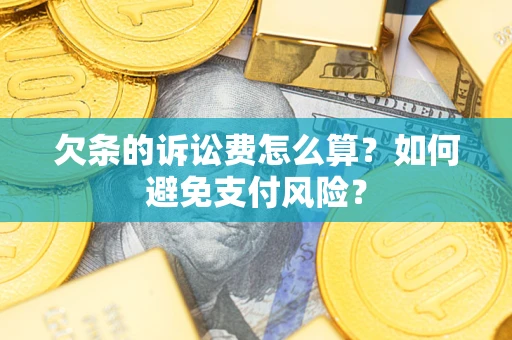 济南欠条的诉讼费怎么算？如何避免支付风险？
