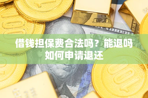 济南借钱担保费合法吗？能退吗如何申请退还